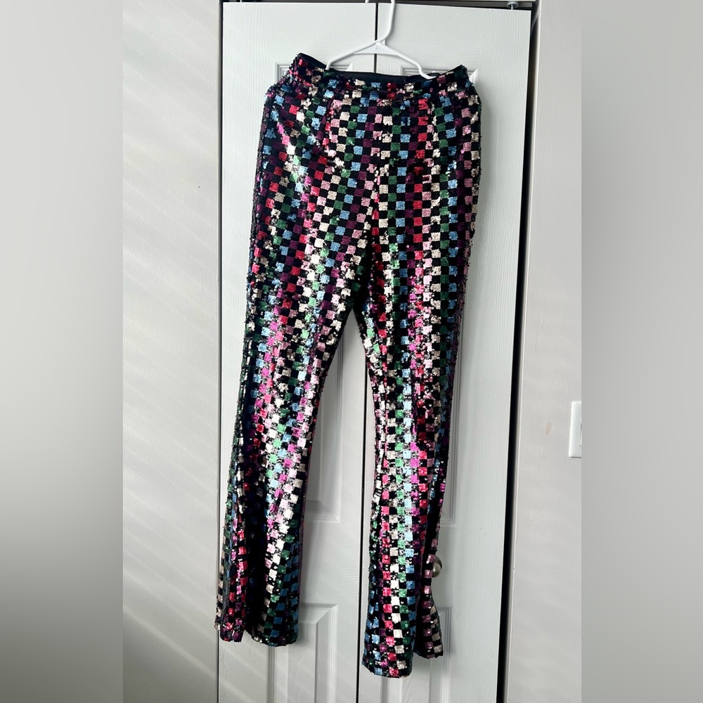 Nasty Gal || Nasty Gal Sequin Pants